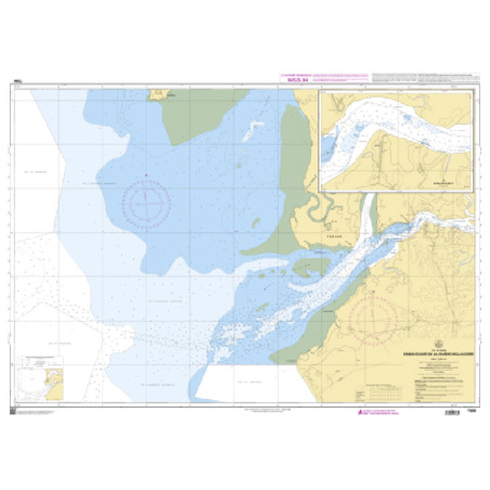 Shom C - 7586 - Embouchure de la rivière Mellacorée | Librairie Maritime Nautic Way