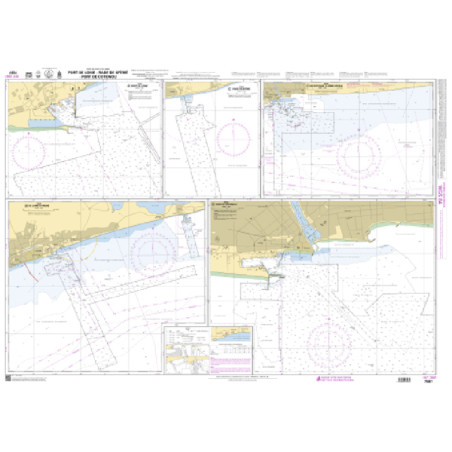 Shom C - 7587 - INT 2881 - Port de Lomé - Rade de Kpémé - Port de Cotonou | Librairie Maritime Nautic Way
