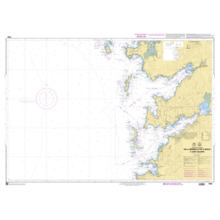 Shom C - 7596 - (fac-similé de la carte ES 416) - De la Peninsula de O Grove à Cabo Silleiro | Librairie Maritime Nautic Way