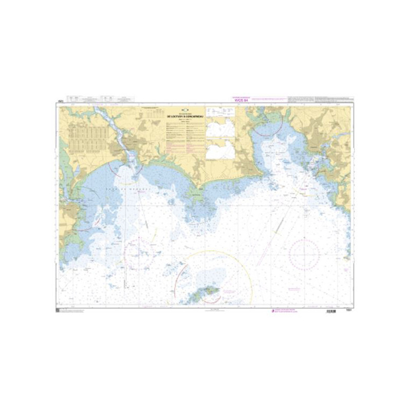 Shom C - 7251 - De Loctudy à Concarneau | Librairie Maritime Nautic Way