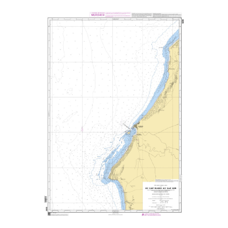 Shom C - 6206 - Du cap Hadid au cap Sim | Librairie Maritime Nautic Way