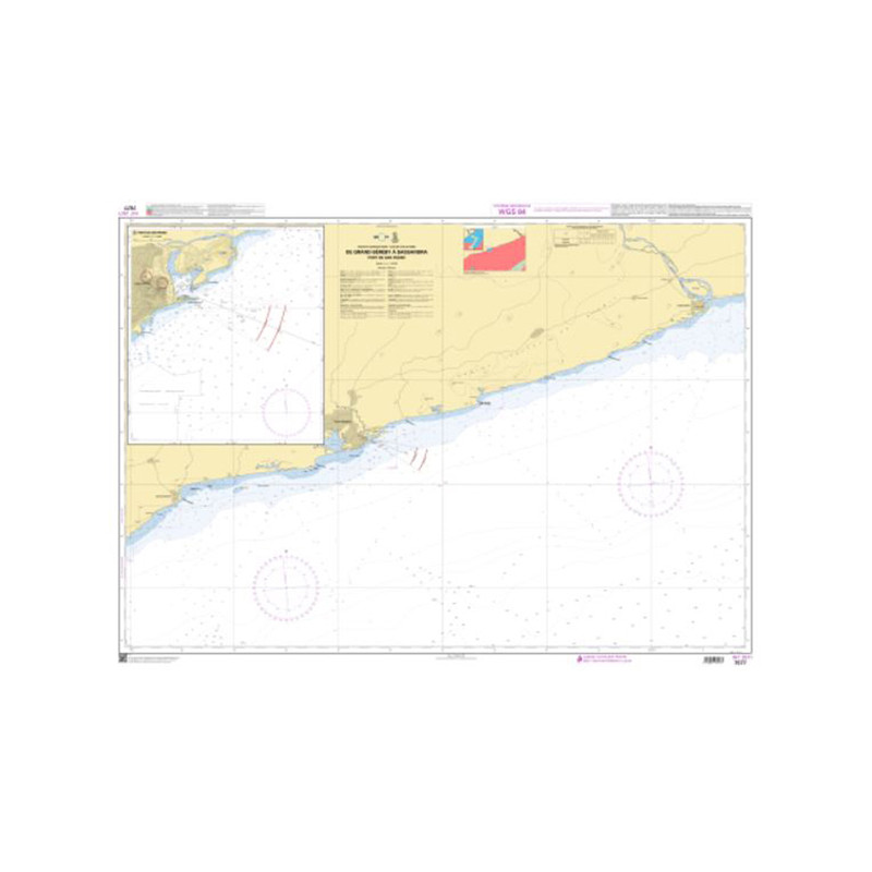 Shom C - 7577 - De Grand-Béréby à Sassandra - San Pedro | Librairie Maritime Nautic Way