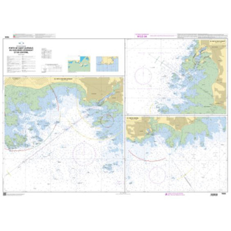 Shom C - 7606 - Ports de Saint-Guénolé, du Guilvinec-Léchiagat et de Lesconil | Librairie Maritime Nautic Way