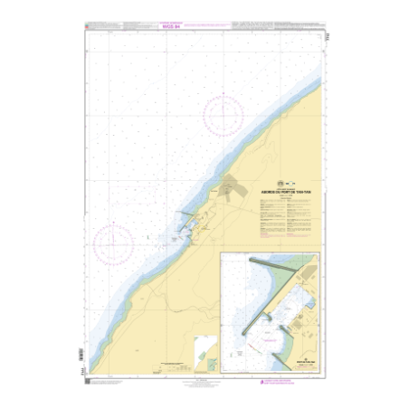 Shom C - 7712 - Abords de Tan-Tan | Librairie Maritime Nautic Way