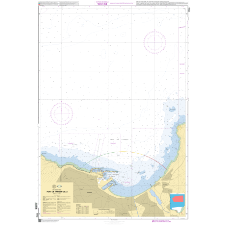 Shom C - 7710 - Port de Tanger-ville | Librairie Maritime Nautic Way