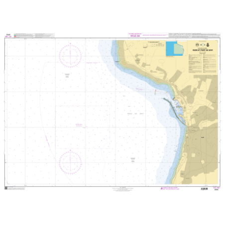 Shom C - 7711 - Rade et port de Safi | Librairie Maritime Nautic Way
