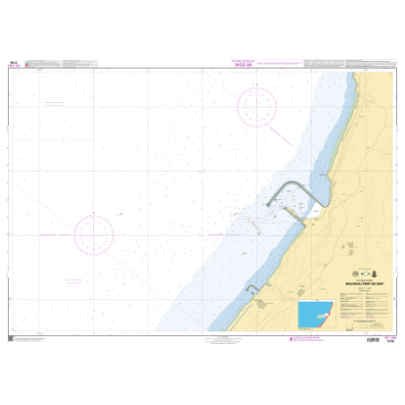 Shom C - 7718 - Nouveau port de Safi | Librairie Maritime Nautic Way