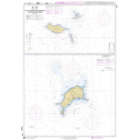 Shom C - 7796 - Ilha da Madeira, Ilhas Desertas et Ilha do Porto Santo | Librairie Maritime Nautic Way
