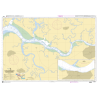 Shom C - 6138 - Cours de la Casamance - De la pointe Saint-Georges (Pointe Sozor) à Ziguinchor | Librairie Maritime Nautic Way