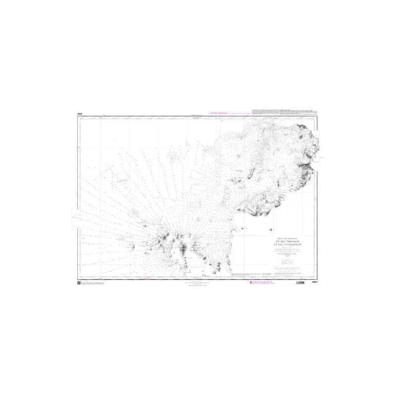 Shom C - 4451 - Du Cap Voailava au Cap Saint-Sébastien | Librairie Maritime Nautic Way