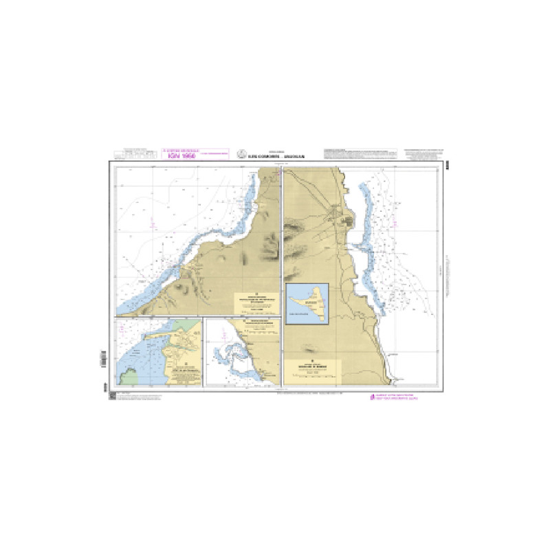 Shom C - 4806 - Iles Comores - Anjouan | Librairie Maritime Nautic Way