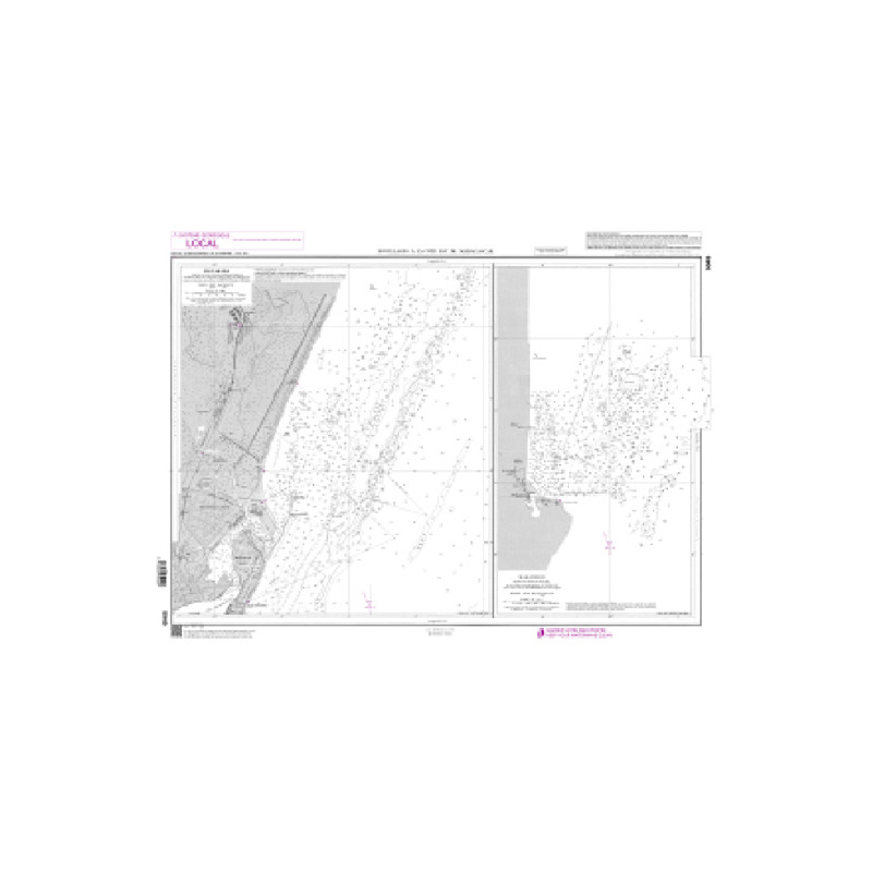 Shom C - 5949 - Mouillages à la côte Est de Madagascar | Librairie Maritime Nautic Way