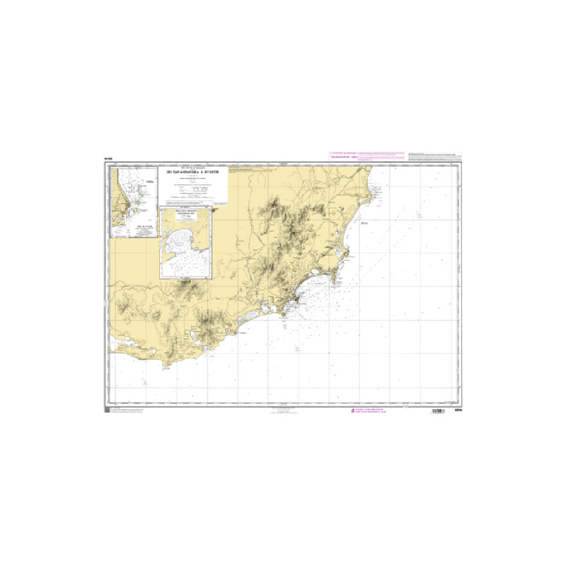 Shom C - 5976 - Du Cap Andavaka à Sainte-Luce | Librairie Maritime Nautic Way