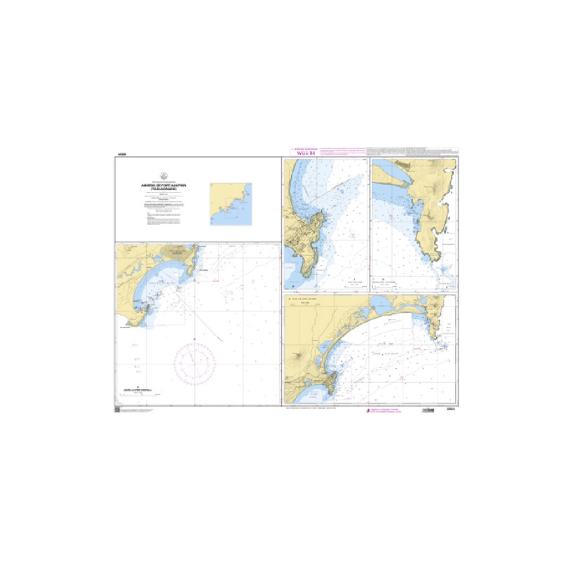 Shom C - 6054 - Titre : Abords de Fort-Dauphin (Taolagnaro) | Librairie Maritime Nautic Way