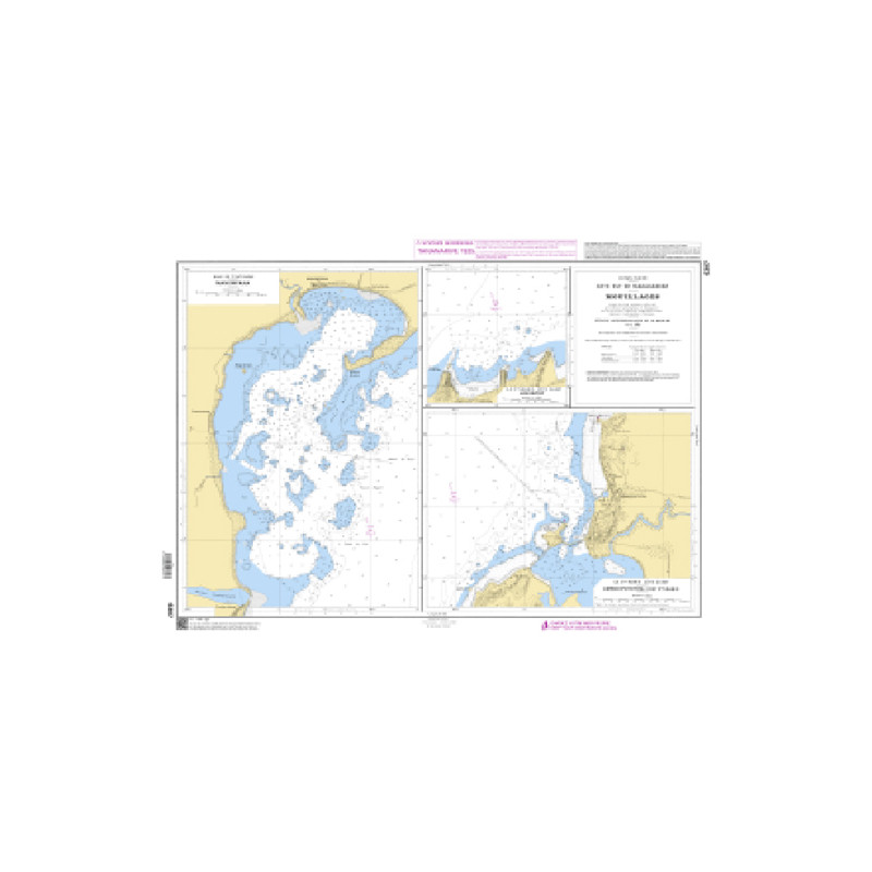 Shom C - 6307 - Côte Est de Madagascar - Mouillages | Librairie Maritime Nautic Way