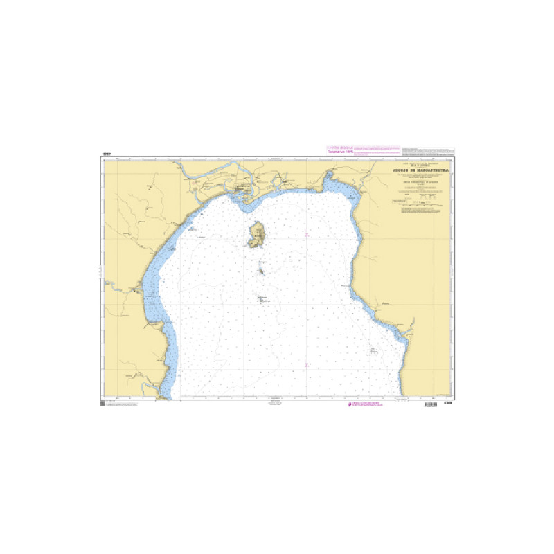 Shom C - 6309 - Baie d'Antongil, abords de Maroantsetra | Librairie Maritime Nautic Way