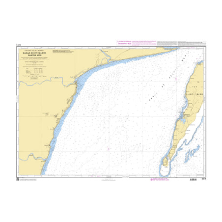 Shom C - 6315 - Canal de Sainte-Marie, partie Sud | Librairie Maritime Nautic Way