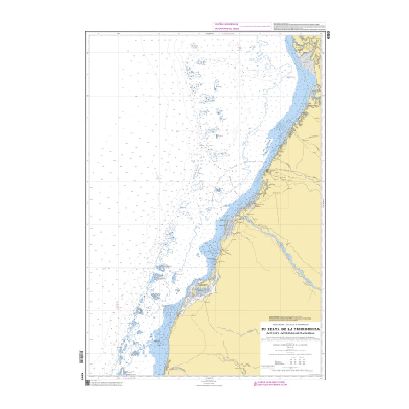 Shom C - 6353 - Du delta de la Tsiribihina à Nosy Andriamitaroka | Librairie Maritime Nautic Way