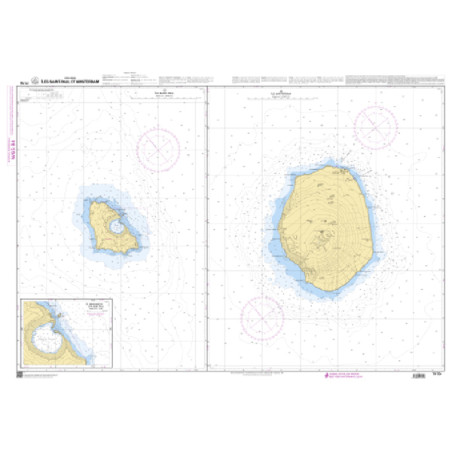 Shom C - 7170 - Îles Saint-Paul et Amsterdam | Librairie Maritime Nautic Way
