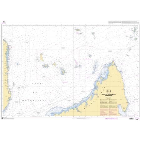 Shom C - 7486 - INT 7055 - Canal du Mozambique - Partie Nord | Librairie Maritime Nautic Way