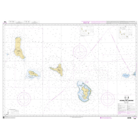 Shom C - 7490 - INT 7710 - Archipel des Comores | Librairie Maritime Nautic Way