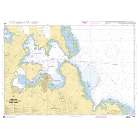 Shom C - 7680 - Approches de la Baie d'Antsiranana (Diégo-Suarez)  | Librairie Maritime Nautic Way