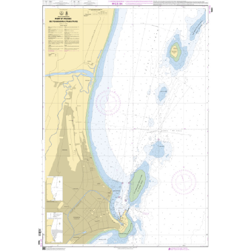 Shom C - 7683 - INT 7723 - Port et Passes de Toamasina (Tamatave) | Librairie Maritime Nautic Way