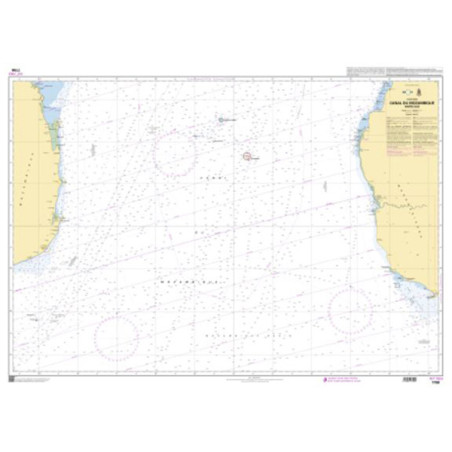 Shom C - 7798 - Canal du Mozambique - Partie sud | Librairie Maritime Nautic Way