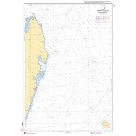 Shom C - 7487 - Approches Nord - Est de Madagascar | Librairie Maritime Nautic Way