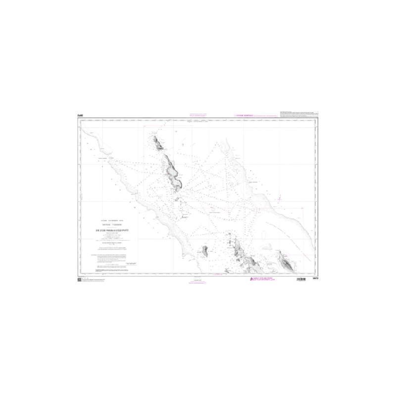 Shom C - 3972 - De l'île Paaba à l'île Pott | Librairie Maritime Nautic Way