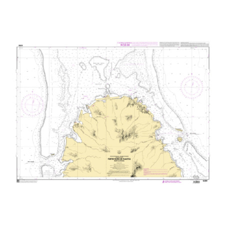 Shom C - 6280 - Partie Nord de Raiatea - Port d'Uturoa | Librairie Maritime Nautic Way