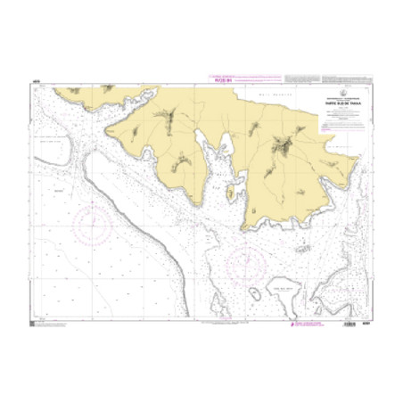 Shom C - 6281 - Partie Sud de Tahaa | Librairie Maritime Nautic Way
