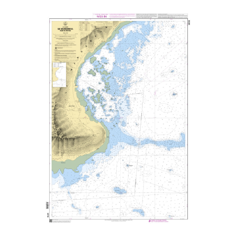 Shom C - 6418 - Ile Mangareva - Rade de Rikitea | Librairie Maritime Nautic Way