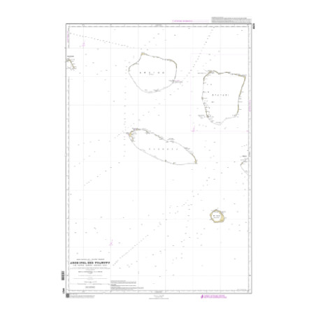 Shom C - 6421 - Îles Tuamotu - Iles Arutua, Apataki, Kaukura, Niau | Librairie Maritime Nautic Way