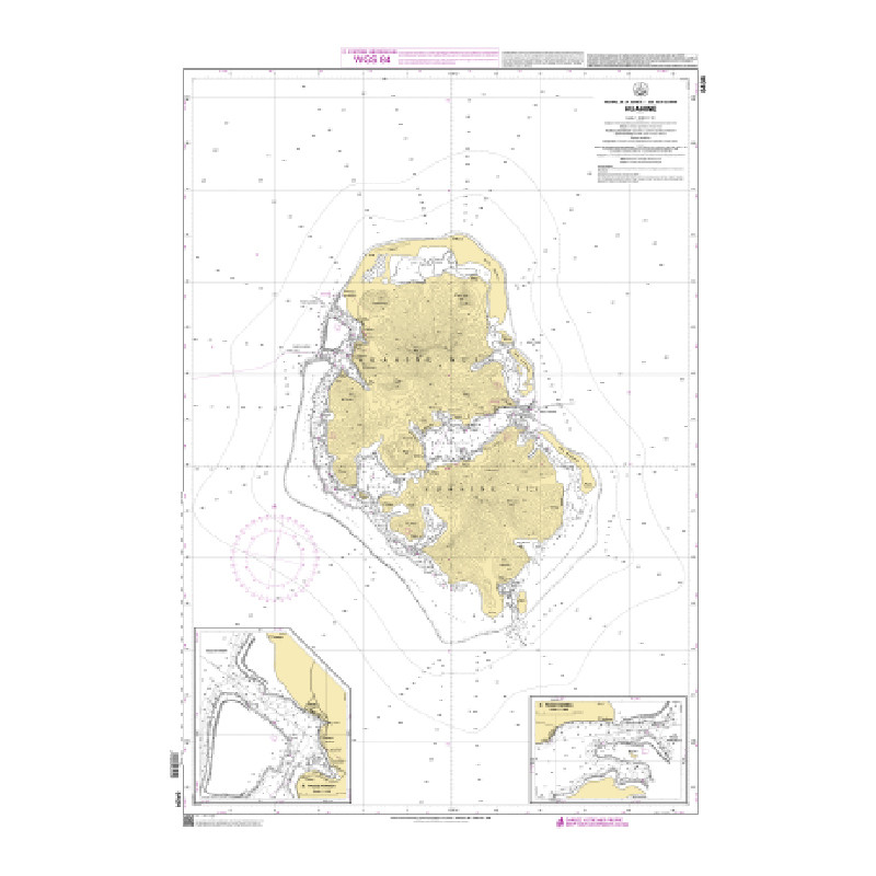 Shom C - 6434 - Huahine | Librairie Maritime Nautic Way