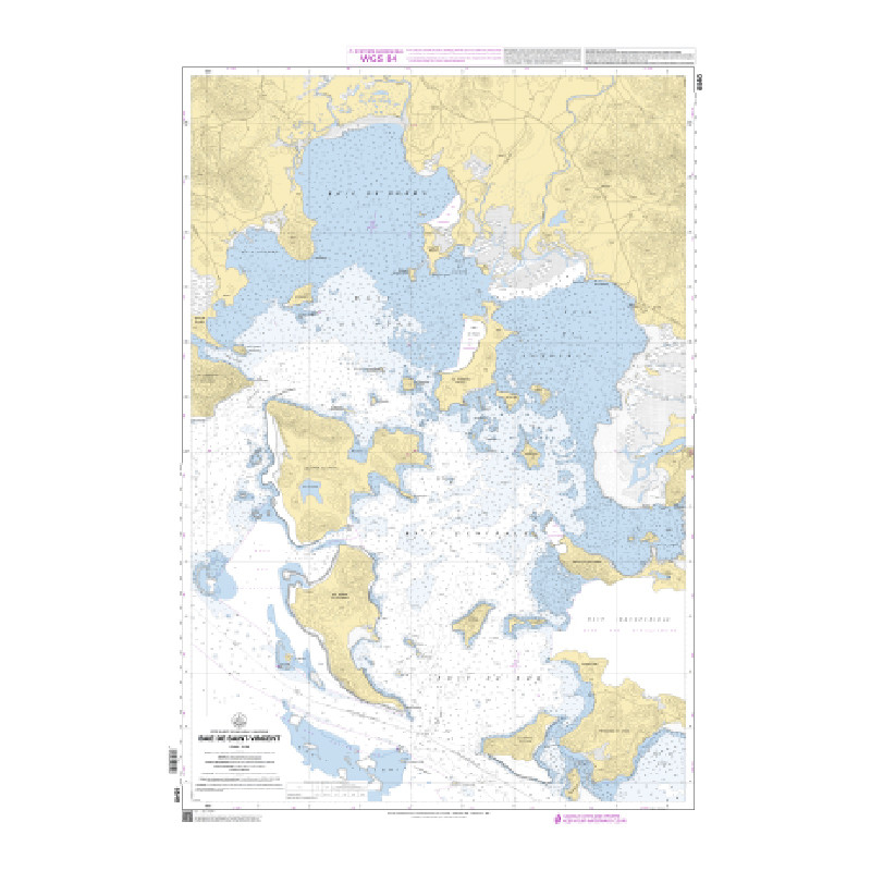 Shom C - 6540 - Baie de Saint-Vincent | Librairie Maritime Nautic Way