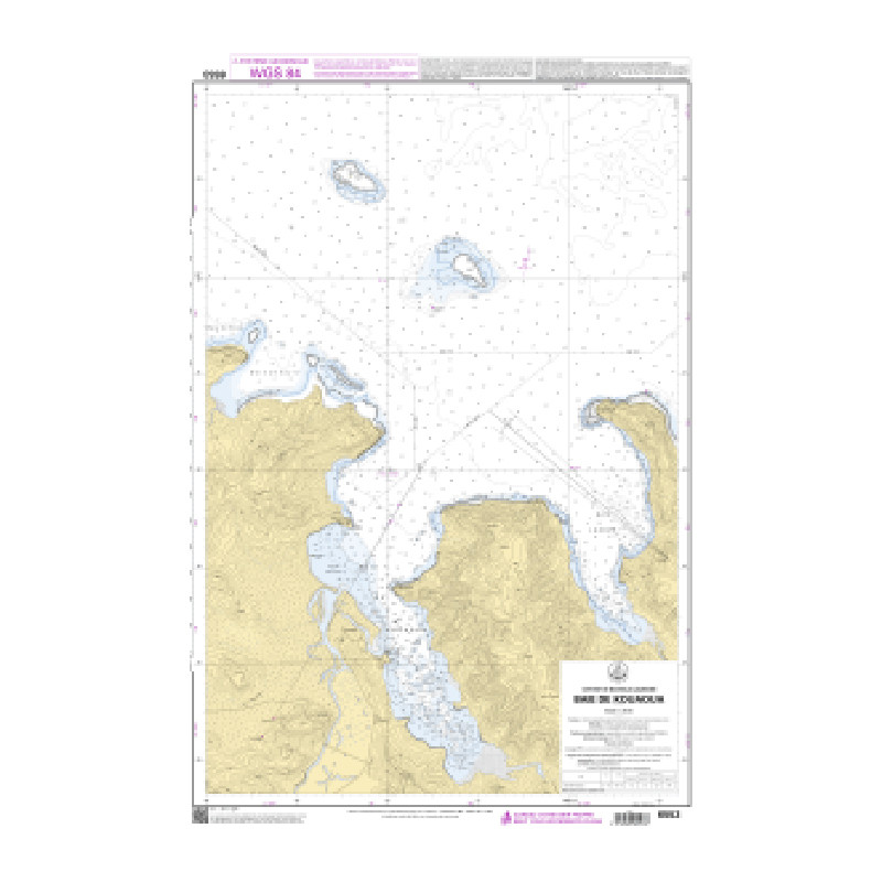 Shom C - 6553 - Baie de Kouaoua | Librairie Maritime Nautic Way