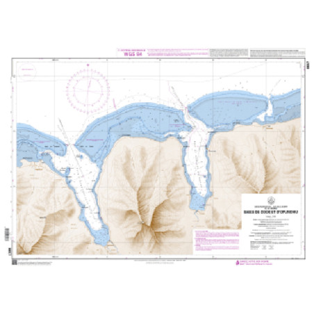 Shom C - 6657 - Baies de Cook et d'Opunohu | Librairie Maritime Nautic Way