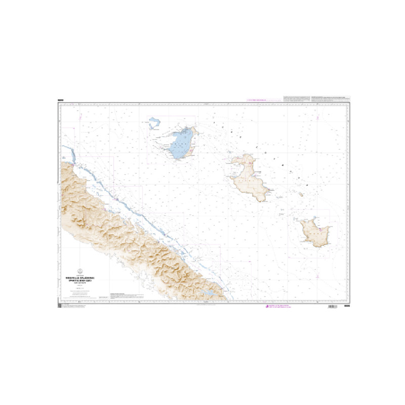 Shom C - 6686 - Nouvelle-Calédonie (partie Sud-Est) - Iles Loyauté | Librairie Maritime Nautic Way