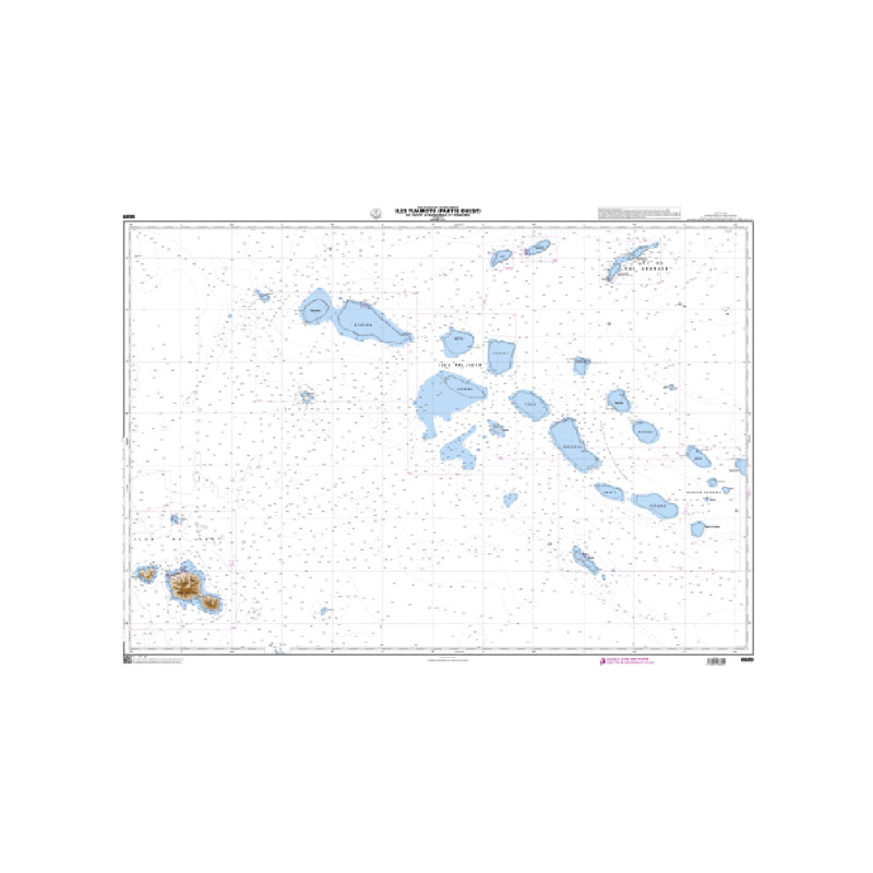 Shom C - 6689 - Iles Tuamotu (partie Ouest) | Librairie Maritime Nautic Way