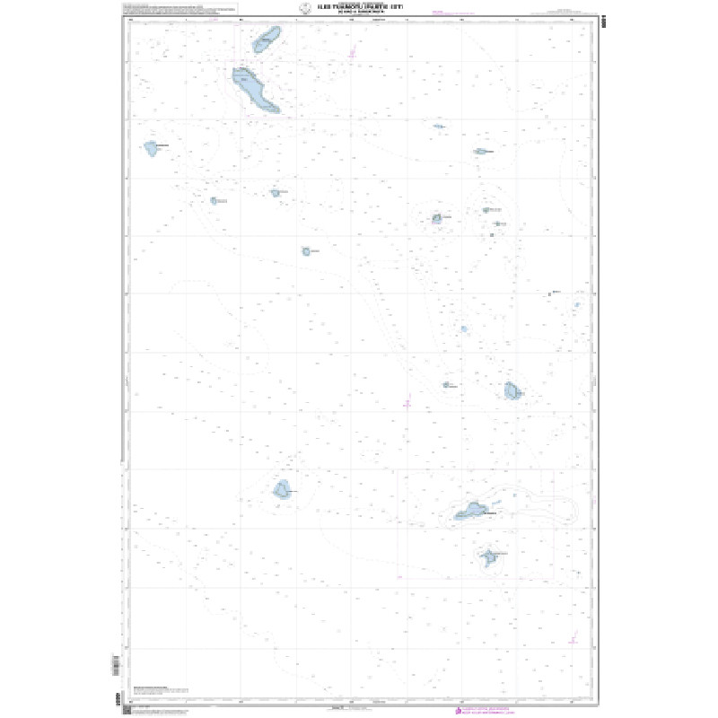 Shom C - 6691 - Iles Tuamotu (partie Est) de Hao à Fangataufa | Librairie Maritime Nautic Way