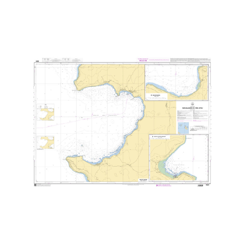 Shom C - 6820 - Mouillages de l'île Lifou - Baie du Santal | Librairie Maritime Nautic Way