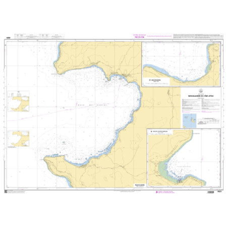 Shom C - 6820 - Mouillages de l'île Lifou - Baie du Santal | Librairie Maritime Nautic Way