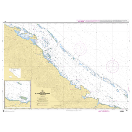 Shom C - 7011 - De la presqu'île Neuméni à Port-Ounia | Librairie Maritime Nautic Way
