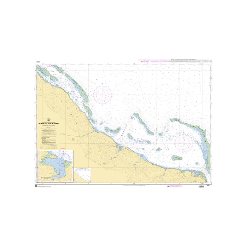 Shom C - 7051 - Du Cap Colnett à Touho - Abords de Hienghène | Librairie Maritime Nautic Way
