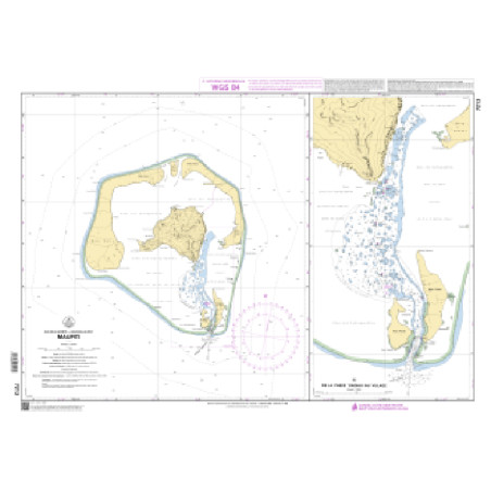 Shom C - 7213 - Maupiti | Librairie Maritime Nautic Way