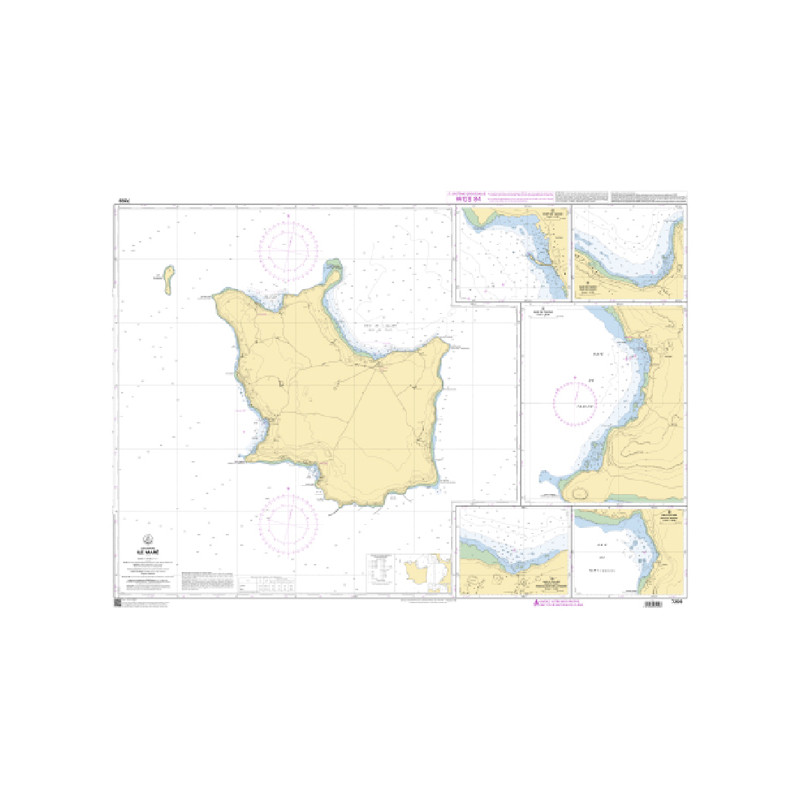 Shom C - 7259 - Ile Maré | Librairie Maritime Nautic Way