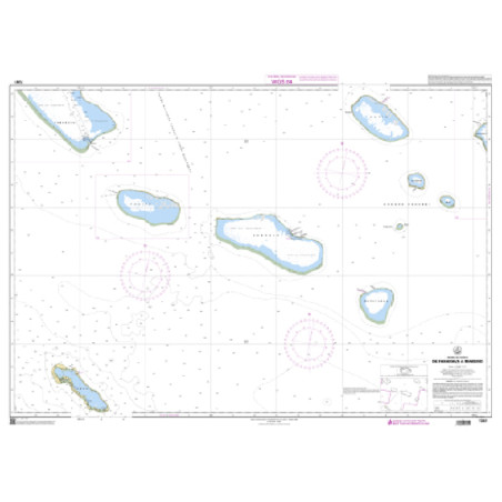 Shom C - 7261 - De Fakarava à Makemo | Librairie Maritime Nautic Way