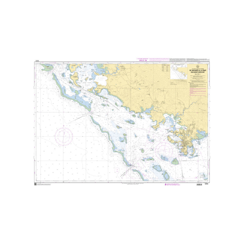 Shom C - 7273 - De Nouméa à la Baie de Saint-Vincent | Librairie Maritime Nautic Way