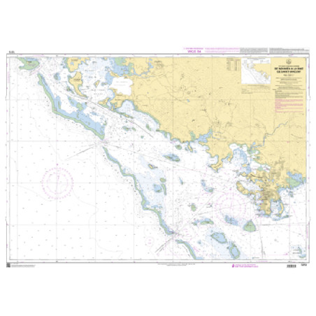 Shom C - 7273 - De Nouméa à la Baie de Saint-Vincent | Librairie Maritime Nautic Way